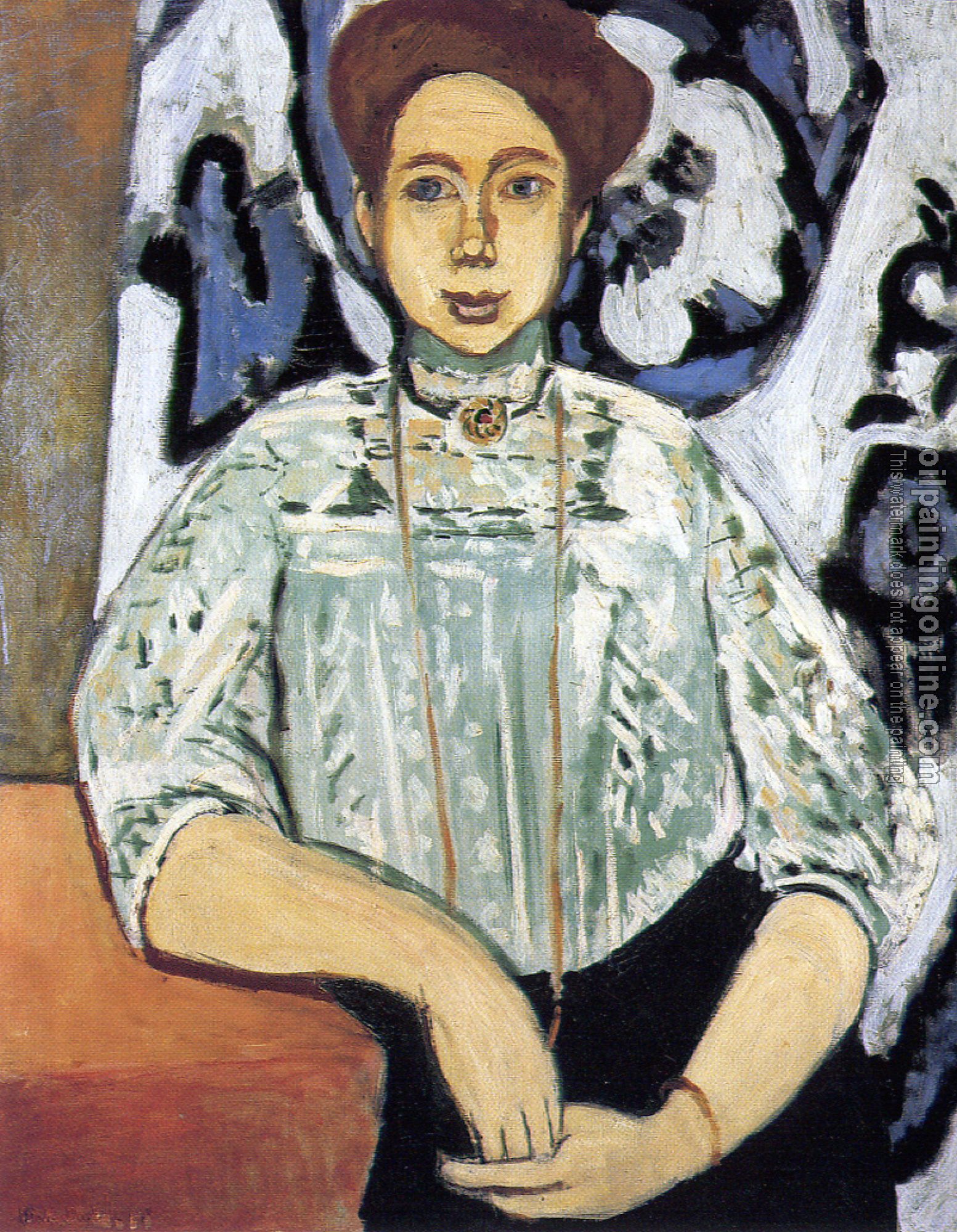 Matisse, Henri Emile Benoit - portrait of greta moll